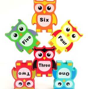 Wooden Stacking Toy - OWL Balancing