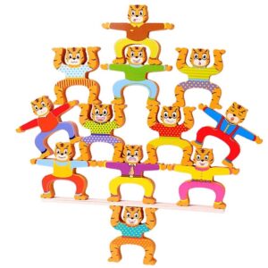 Wooden Stacking Toy - Tiger Jenga