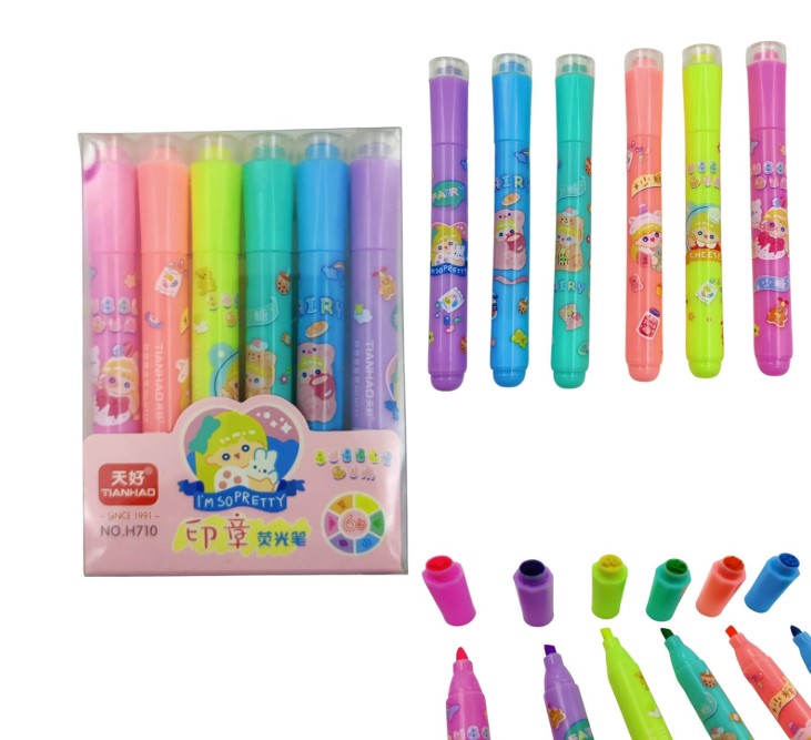 Highlighter with stamp - Image 2