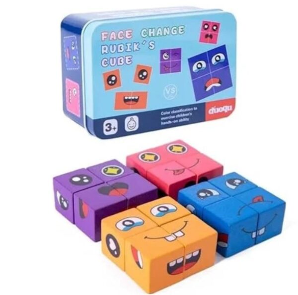 Combo - Face Change Rubik Cube & Memory Chess - Image 5