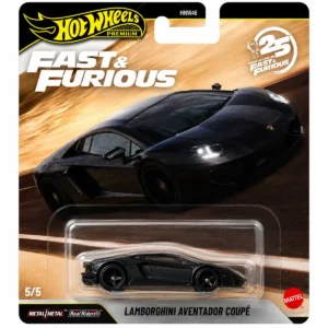 Hot Wheels Premium Fast and Furious Lamborghini Aventador Coupe die-cast collectible car